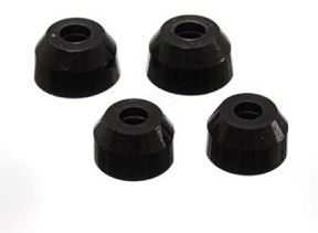 Dust Boots, drag /center links, Poly Black, Buick, Cadi